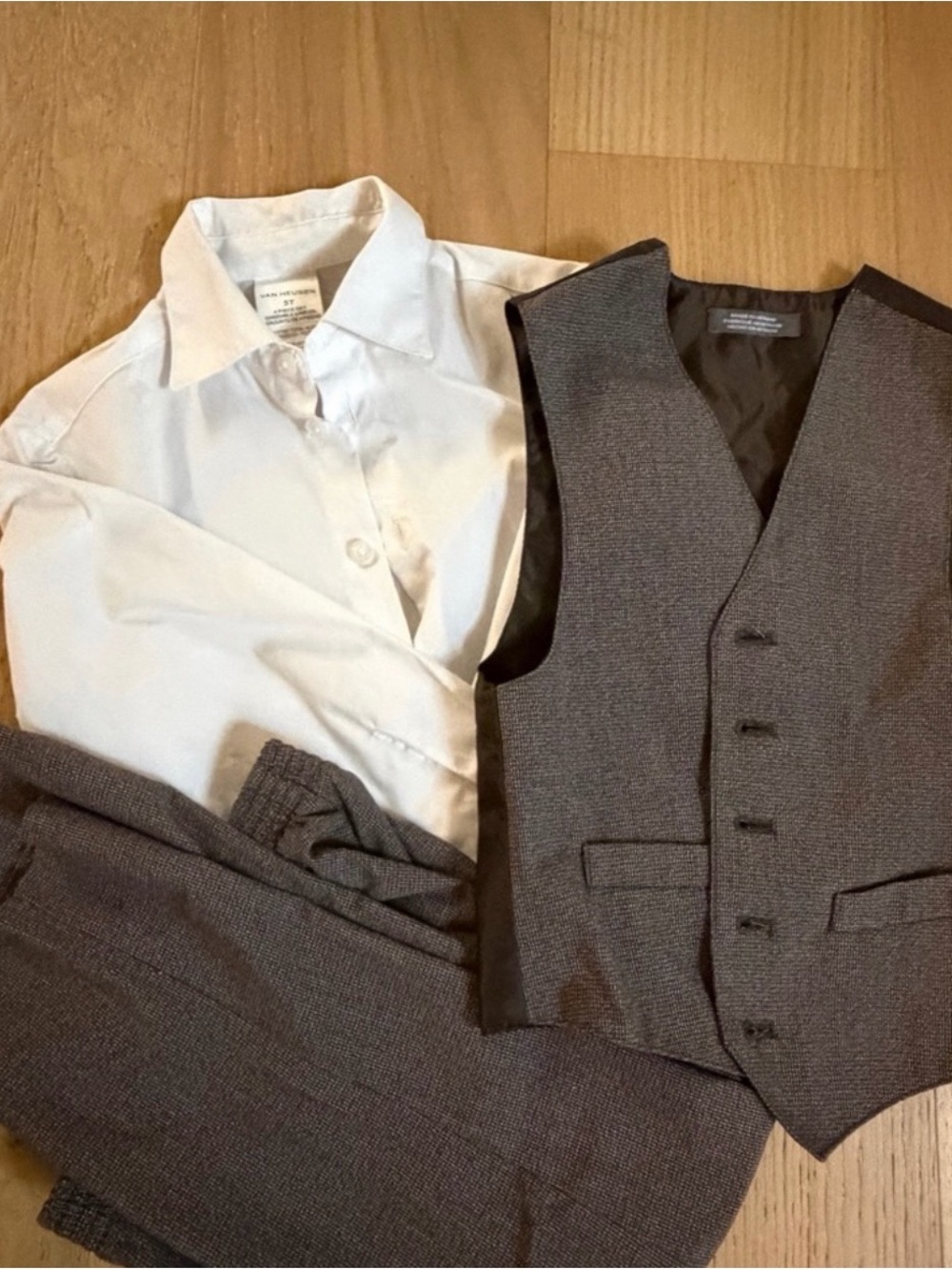 Kids Dress Vest Set